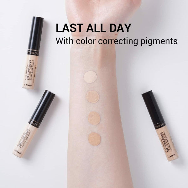 Kem che khuyết điểm the SAEM Cover Perfection Tip Concealer 6.5g (2 Tuýp)