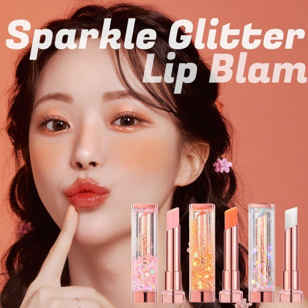 Son dưỡng môi lấp lánh Coringco Shalala Snowball Lip Balm