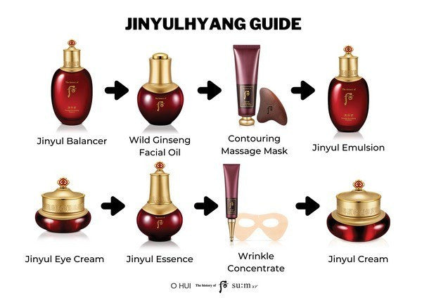 Tinh dầu dưỡng da Whoo Red Wild Ginseng Facial Oil Sample 1ml x 50 gói