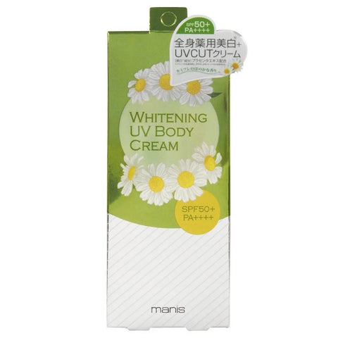 Kem Chống Nắng Dưỡng Sáng Da Toàn Thân Manis Whitening UV Body Cream SPF50+ PA++++ | 80g