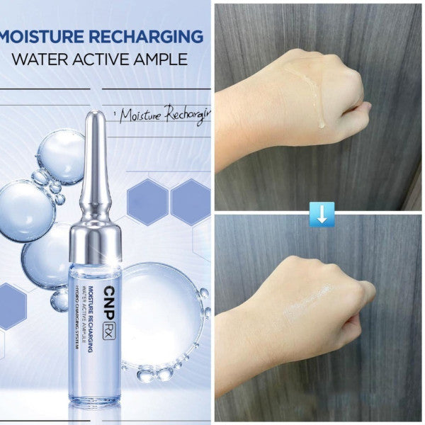 Tinh chất cấp nước keo ong xanh Cnp Rx Moisture Recharging Water Active Ampule 1ml x 120 gói