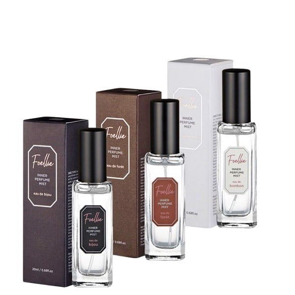 Nước hoa vùng kín dạng xịt Foellie Inner Perfume Mist 20ml - Eau de Foret