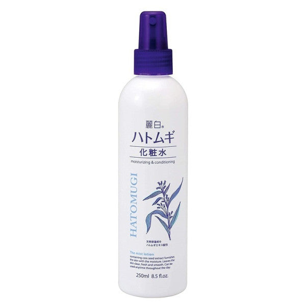 Lotion Hatomugi dưỡng ẩm, làm sáng da dạng xịt Reihaku Hatomugi Spray Lotion 250ml