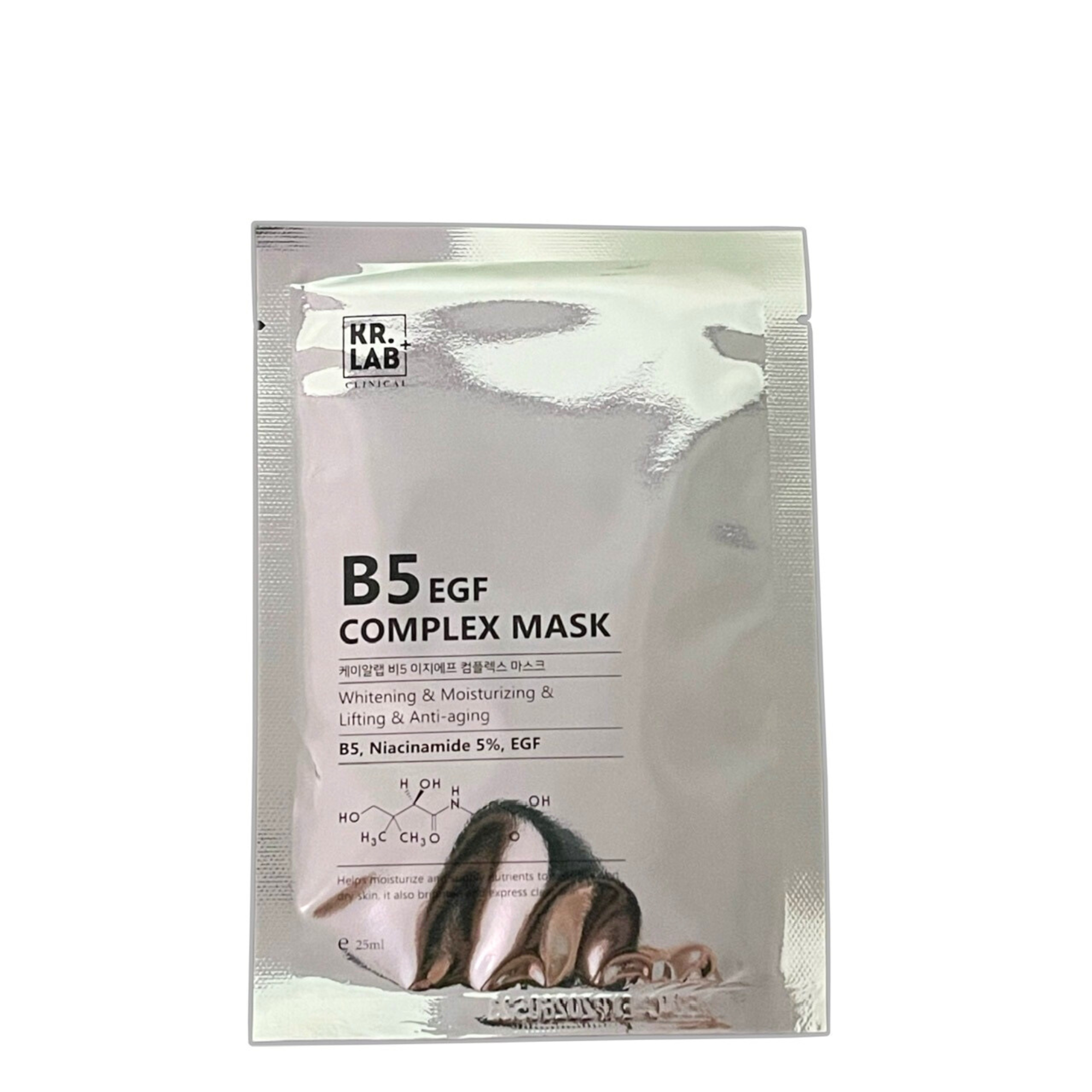 Mặt Nạ Kr.Lab+ B5 EGF Complex cấp ẩm phục hồi 25ml x10pcs