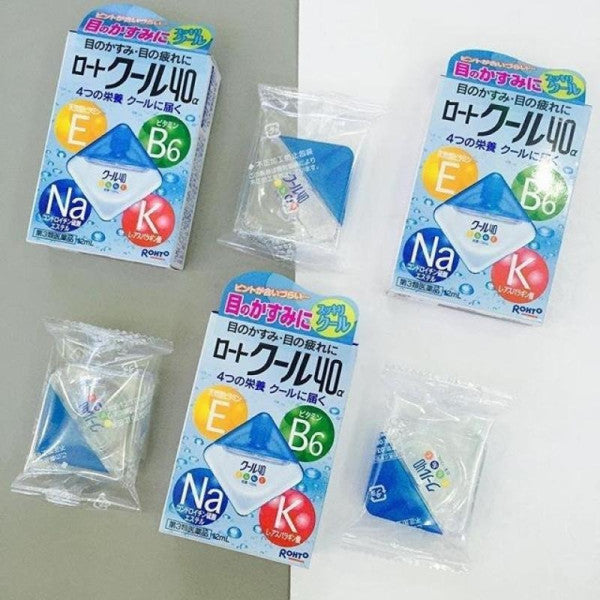 Nước nhỏ mắt Rohto Vita 40α màu xanh 12ml