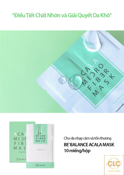 Mặt nạ 3 trong 1 Be'balance ACALA Micro Fiber Mask 10 sheets