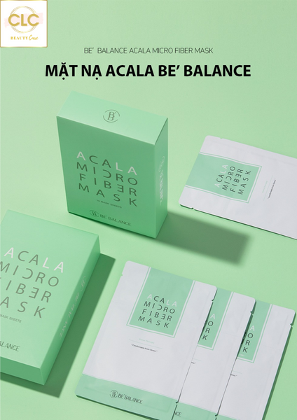 Mặt nạ 3 trong 1 Be'balance ACALA Micro Fiber Mask 10 sheets