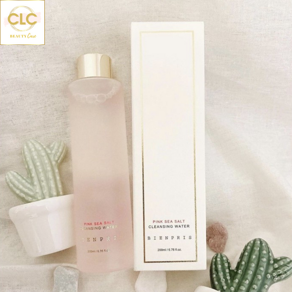 Nước Tẩy Trang Hàn Quốc Muối Biển Hồng Bienpris Pink Sea Salt Cleansing Water 200ml