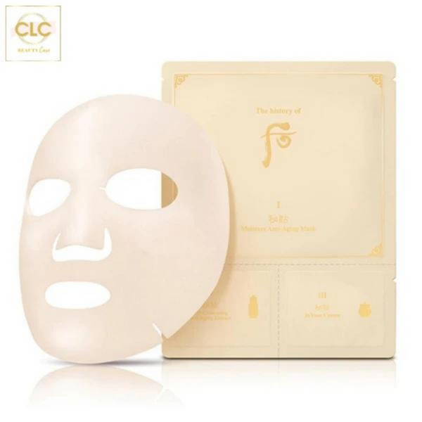 Mặt nạ chống lão hóa The History of Whoo Bichup Moisture Anti-aging 3 steps - 10 Masks