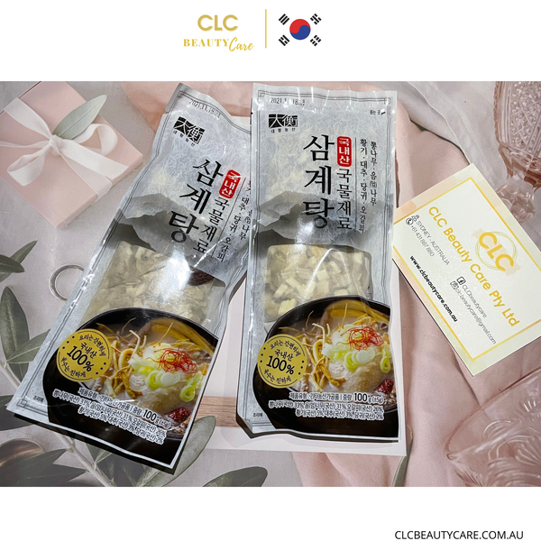 Gói nguyên liệu nấu gà hầm sâm Dak-Baek-Suk Samgyetang Hàn Quốc 70g