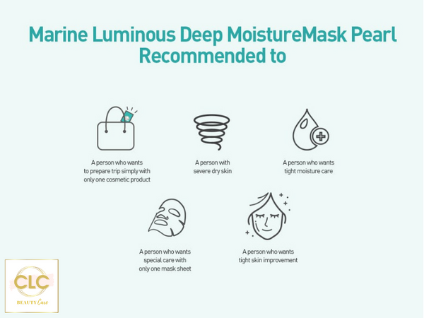 Mặt Nạ Dưỡng Ẩm Sáng Da 3 Bước JM Solution Marine Luminous Pearl Deep Moisture Mask Pearl 30ml - 1 Hộp 10 Masks