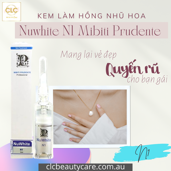 Kem làm hồng nhũ hoa Nuwhite N1 Mibiti Prudente