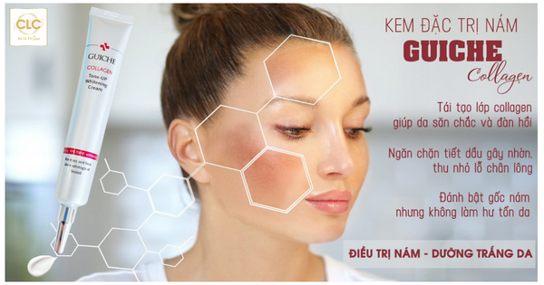 Kem trị nám tàn nhang trắng da Guiche 35ml