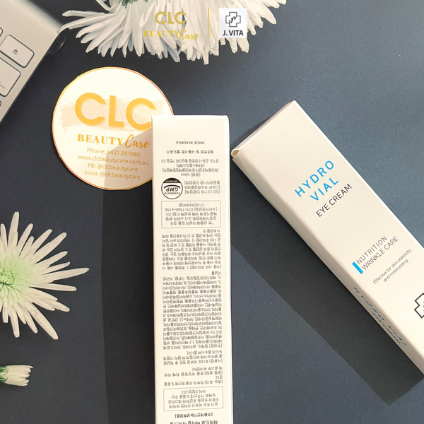 Kem giảm bọng mắt, nếp nhăn và thâm quầng JVita Hydro Vial Moisture Eye Cream 40ml