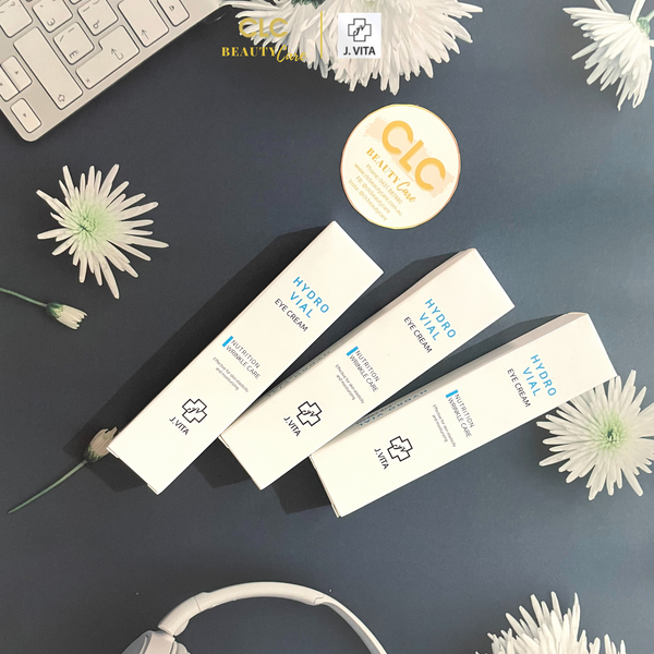 Kem giảm bọng mắt, nếp nhăn và thâm quầng JVita Hydro Vial Moisture Eye Cream 40ml