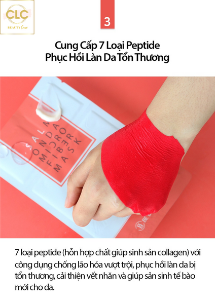 Mặt nạ cá hồi 3 trong 1 Be’Balance Salmon Da Micro Fiber Mask - 1 hộp 10 masks
