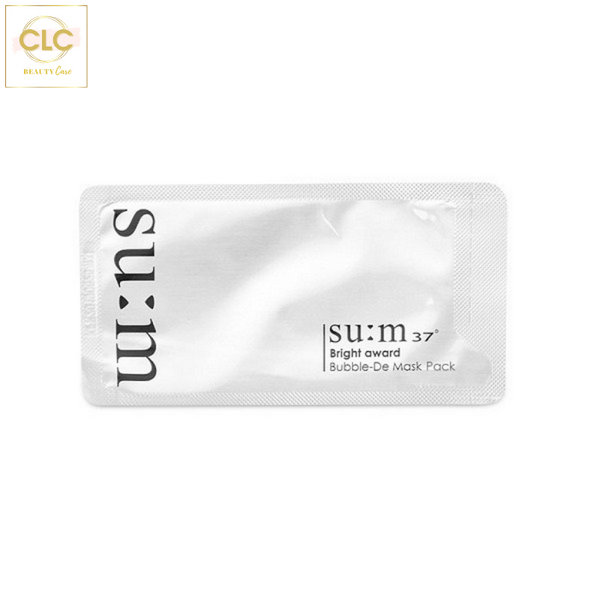 Mặt Nạ Sủi Bọt Thải Độc Da SUM:37 Bright Award Bubble De Mask - 50 gói