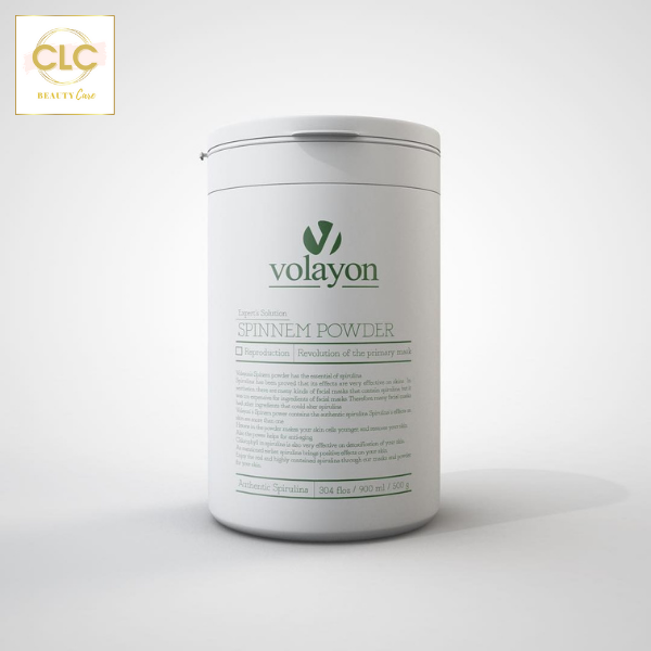 Mặt Nạ Tảo Xoắn Volayon Spinnem Powder 500g - 2 Hộp