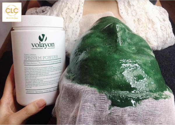 Mặt Nạ Tảo Xoắn Volayon Spinnem Powder 500g - 2 Hộp