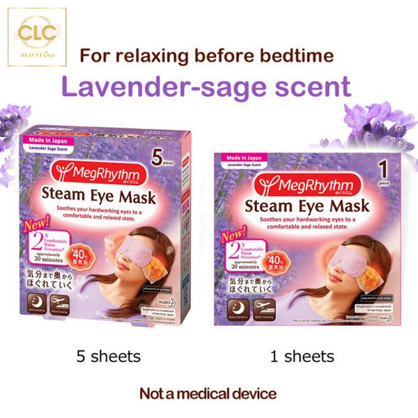 Mặt Nạ Thư Giãn Mắt Nhật Bản Kao Gentle Steam Eye Mask - Lavender