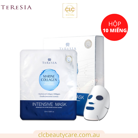 Mặt nạ Hàn Quốc Teresia Marine Collagen 25ml - 1 Hộp 10 Masks