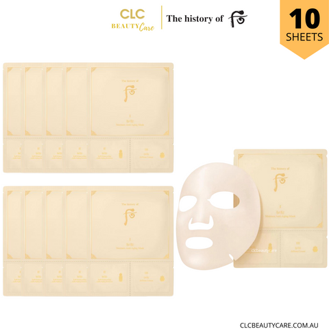 Mặt nạ chống lão hóa The History of Whoo Bichup Moisture Anti-aging 3 steps - 10 Masks