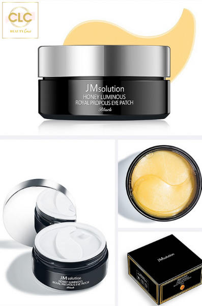 Mặt nạ mắt JM Solution Honey Luminous Royal Propolis Eye Patch Black Hàn Quốc - 60 Miếng