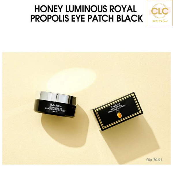 Mặt nạ mắt JM Solution Honey Luminous Royal Propolis Eye Patch Black Hàn Quốc - 60 Miếng