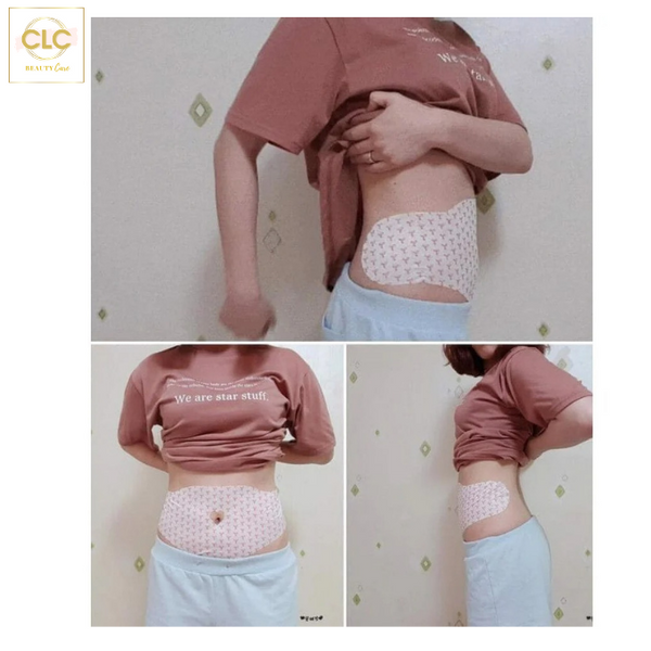 Miếng Dán Tan Mỡ Bụng Spa Gel Patch 42°C Hàn Quốc (500mm x 165mm) - 1 Hộp 5 Masks