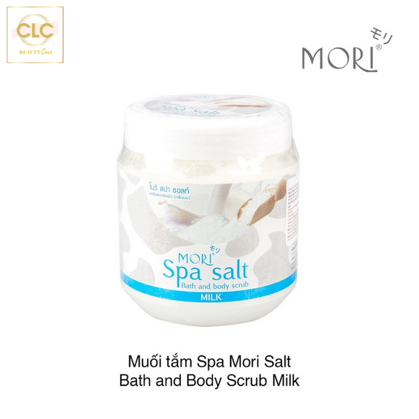 Muối Tắm Tẩy Tế Bào Chết MORI Spa Salt Bath & Body Scrub 700g