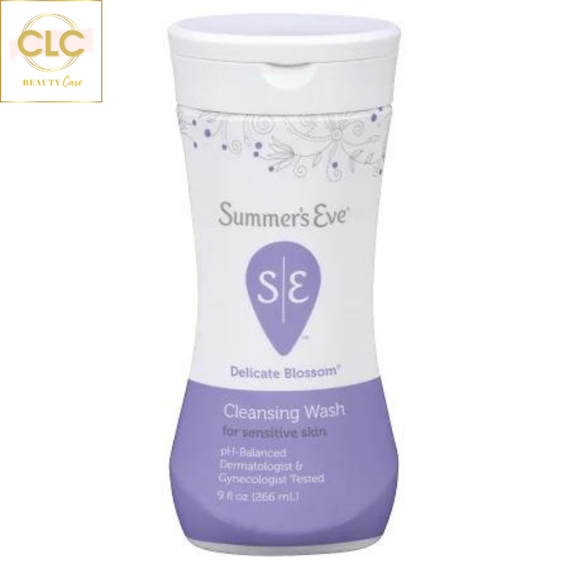 Nước Rửa Phụ Khoa Dành Cho Da Nhạy Cảm Summer’s Eve Cleansing Wash - Delicate Blossom 266ml