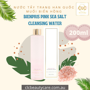 Nước Tẩy Trang Hàn Quốc Muối Biển Hồng Bienpris Pink Sea Salt Cleansing Water 200ml