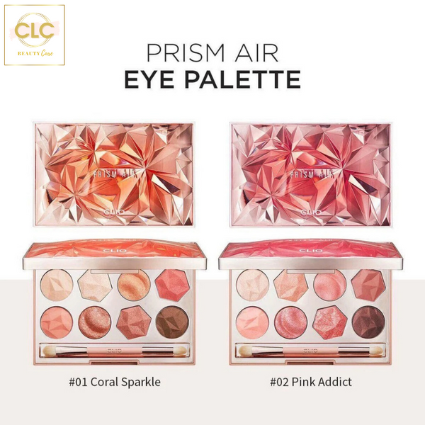 Phấn mắt Clio Prism Air Eye Palette 8.8g - #01 Coral Sparkle
