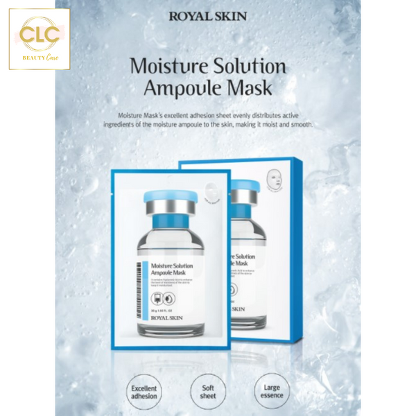 Mặt Nạ Dưỡng Ẩm Royal Skin Moisture Solution Ampoule Mask 30g - 2 Hộp 20 Masks