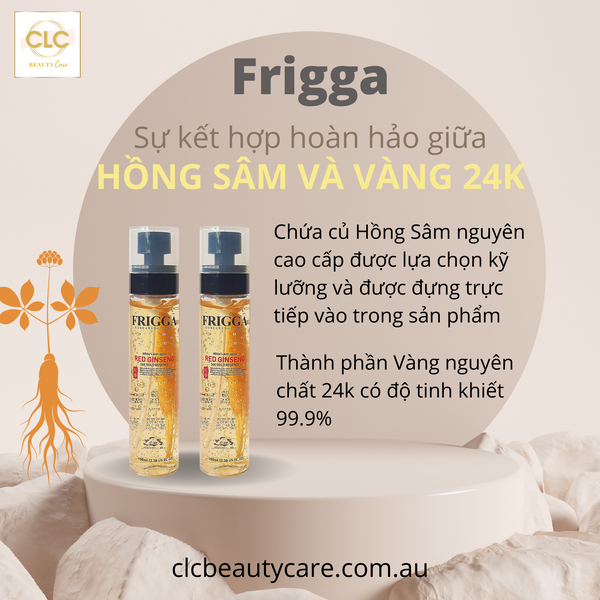 Tinh Chất Dưỡng Da Hồng Sâm Vàng 24k Frigga Korea Red Ginseng 100ml