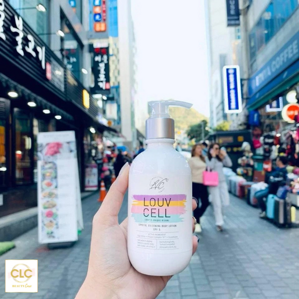 Sữa Dưỡng Thể Trắng Da Hàn Quốc Louv Cell Crystal Whitening Body Lotion 250ml