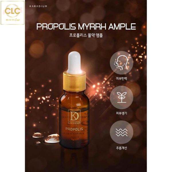 Tế bào gốc chiết xuất keo ong Propolis Myrrh Ample Karadium 15ml - Full Box 10 Ống