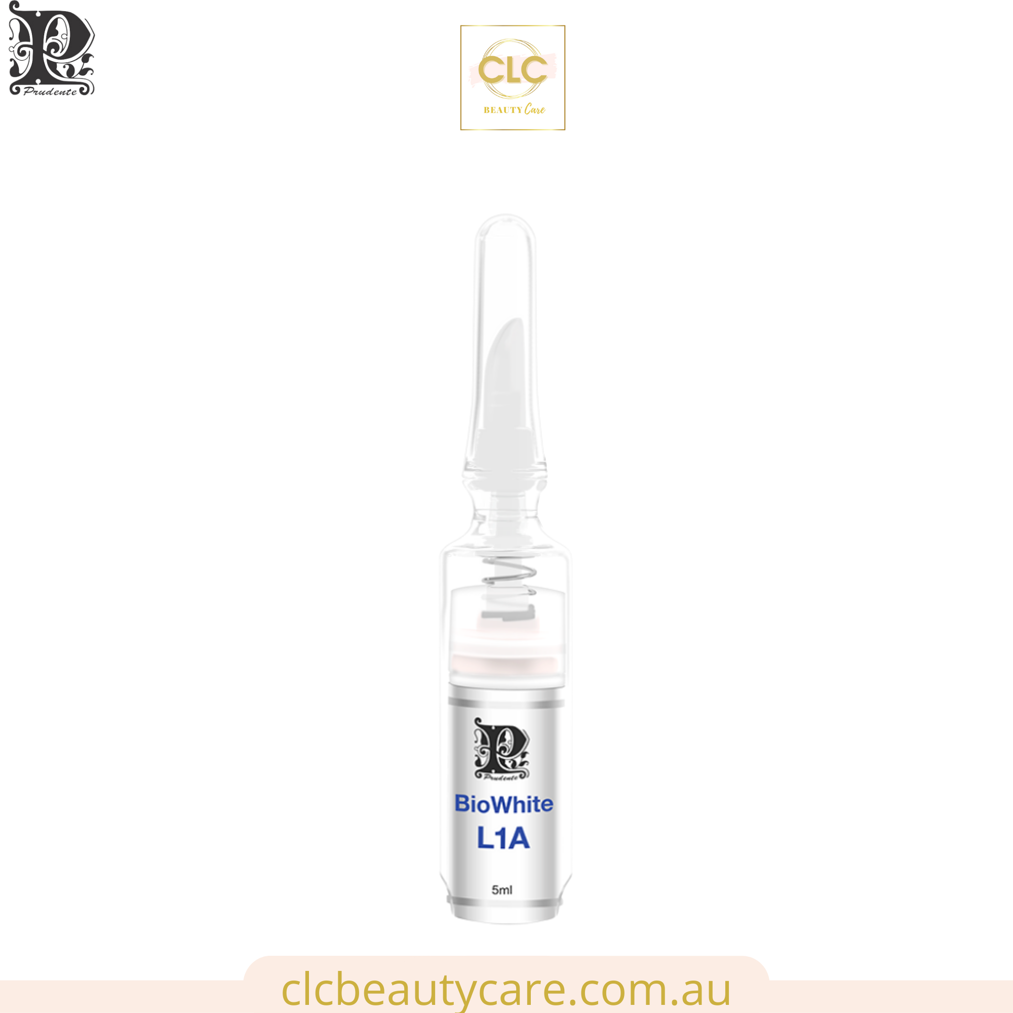 Kem khử thâm làm hồng môi BioWhite L1A Từ Nuwhite Mibiti Prudente Professional Mỹ 5ml