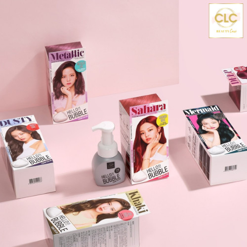 Thuốc Nhuộm Tóc Dạng Bọt Hello Bubble 6N Choco Brown - Nâu Socola