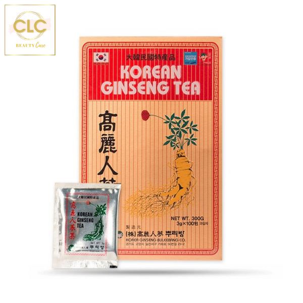 Trà Hồng Sâm Hàn Quốc Korean Ginseng Tea Hộp 3gx100 gói