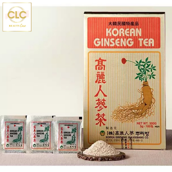 Trà Hồng Sâm Hàn Quốc Korean Ginseng Tea Hộp 3gx100 gói