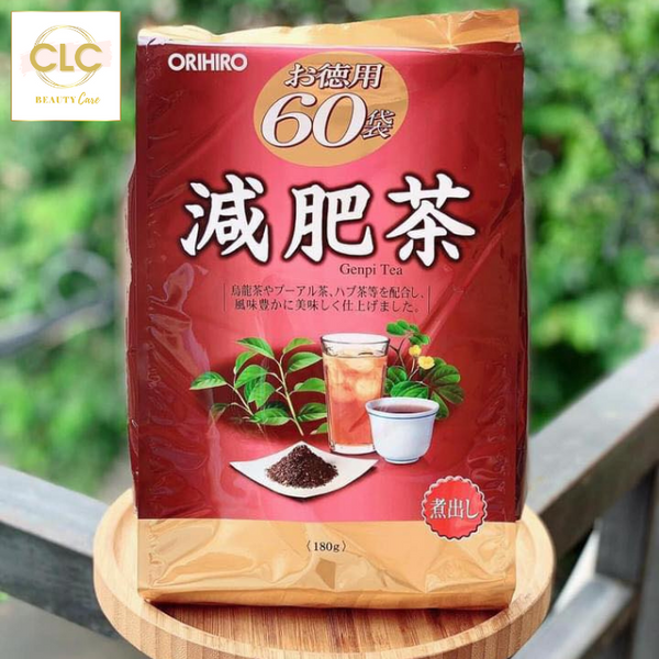 Trà Thảo Mộc Giảm Mỡ Bụng Nhật Bản Genpi Orihiro 3gx60 gói