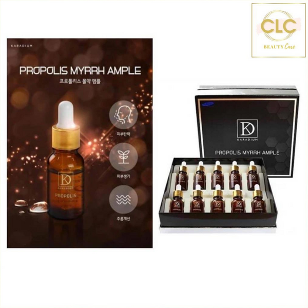 Tế bào gốc chiết xuất keo ong Propolis Myrrh Ample Karadium 15ml - Full Box 10 Ống