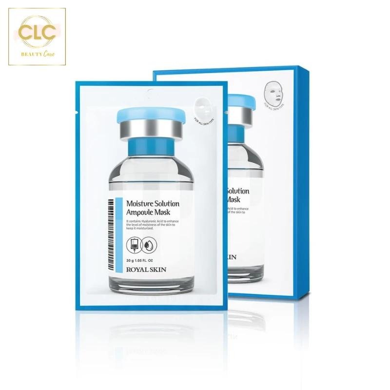Mặt Nạ Dưỡng Ẩm Royal Skin Moisture Solution Ampoule Mask 30g - 2 Hộp 20 Masks
