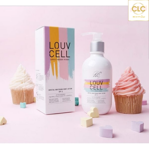 Sữa Dưỡng Thể Trắng Da Hàn Quốc Louv Cell Crystal Whitening Body Lotion 250ml