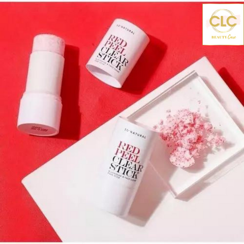 Thanh Lăn Trị Mụn Đầu Đen Hàn Quốc So'Natural Red Peel Clear Stick Blackhead & Face Clear Pore Stick 23g