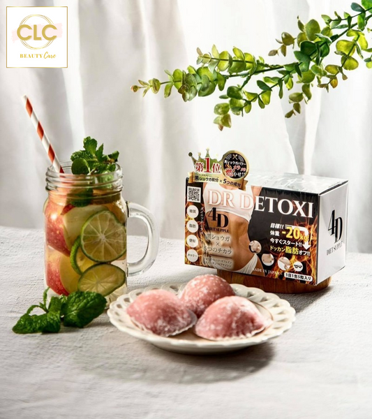 Viên uống giảm cân Dr.Detoxi 4D Nhật Bản 1 Hộp 30 gói x 5 viên