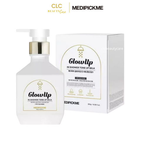 Sữa tắm truyền trắng Medipickme Glow Up In Shower Tone Up Milk 300g