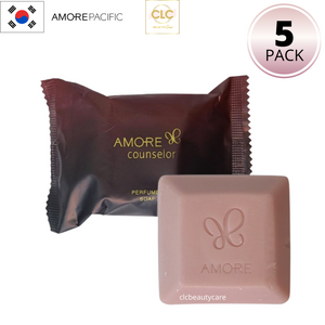 Xà Phòng Nước Hoa Giảm Mụn Hàn Quốc Amore Pacific Counselor Perfume Soap 60g - 1 Gói 5 Soap