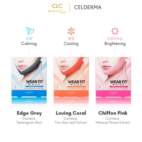 Mặt Nạ Nâng Cơ V-line Celderma Daily Wear Fit Mask